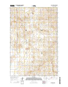 May Lake NW 2014 topographic map thumbnail