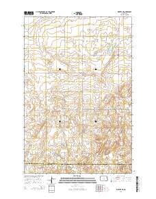 Kintyre NE 2014 topographic map thumbnail
