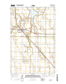 Ardoch 2014 topographic map thumbnail