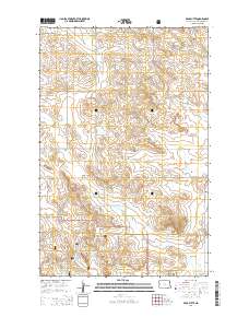 Bear Butte 2014 topographic map thumbnail