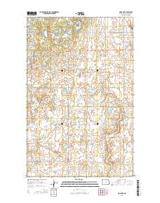 Belcourt 2014 topographic map thumbnail