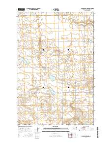 Blackwater Lake 2014 topographic map thumbnail