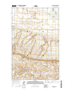 Beaver Lake 2014 topographic map thumbnail
