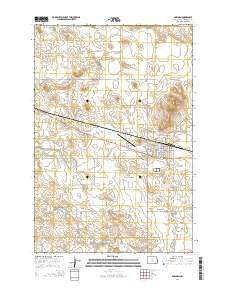 Bowman 2014 topographic map thumbnail