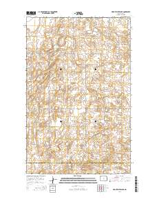 Bright Water Lake 2014 topographic map thumbnail
