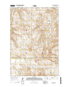 Abbey Hill 2014 topographic map thumbnail