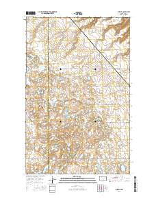 Aurelia 2014 topographic map thumbnail