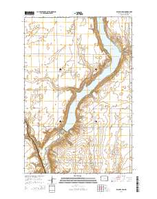 Baldhill Dam 2014 topographic map thumbnail