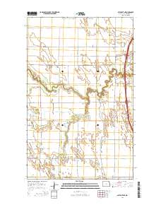 Bathgate NE 2014 topographic map thumbnail