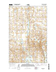 Bitter Lake 2014 topographic map thumbnail