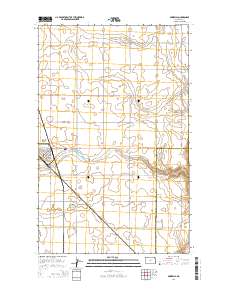 Bowbells 2014 topographic map thumbnail