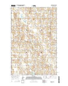Adams SW 2014 topographic map thumbnail