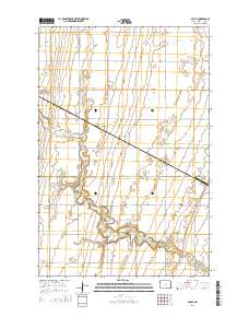 Ayr SE 2014 topographic map thumbnail