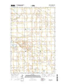 Bantry NW 2014 topographic map thumbnail