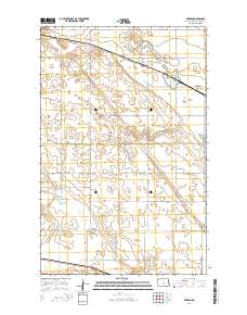 Bergen 2014 topographic map thumbnail