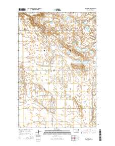 Brantford NE 2014 topographic map thumbnail
