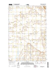 Brantford NW 2014 topographic map thumbnail