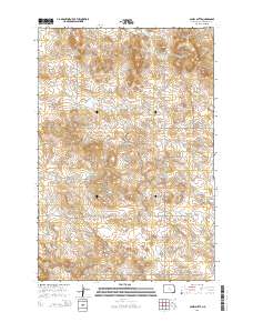 Camel Butte 2014 topographic map thumbnail