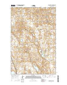 Clearwater Lake 2014 topographic map thumbnail