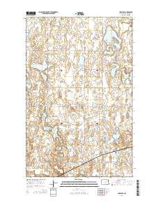 Crary NW 2014 topographic map thumbnail