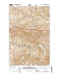 Buffalo Gap Campground 2014 topographic map thumbnail