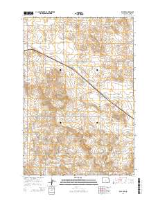 Bucyrus 2014 topographic map thumbnail
