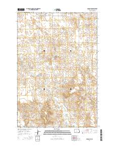 Carson SE 2014 topographic map thumbnail