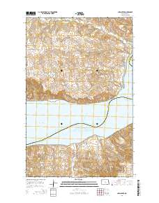 Chris Creek 2014 topographic map thumbnail