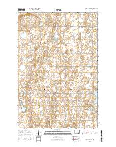 Clementsville 2014 topographic map thumbnail