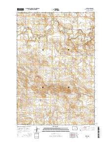 Burt 2014 topographic map thumbnail