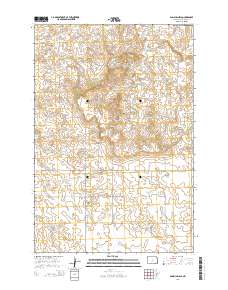Pamplin Hills 2014 topographic map thumbnail