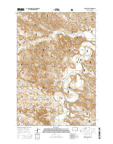 Pretty Butte 2014 topographic map thumbnail