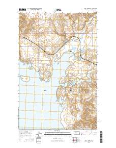 Shell Creek Bay 2014 topographic map thumbnail