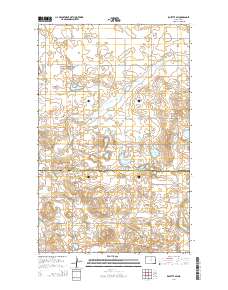 Rolette SW 2014 topographic map thumbnail