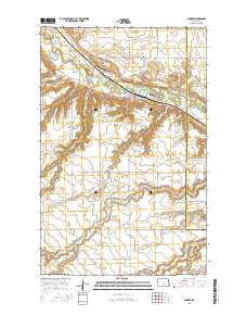 Sawyer 2014 topographic map thumbnail