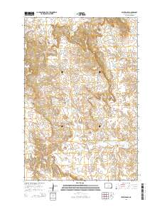 Selfridge SE 2014 topographic map thumbnail