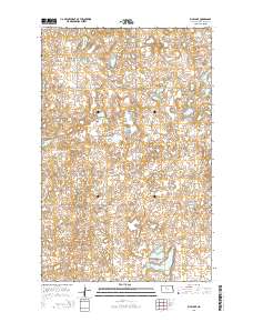 Rice Lake 2014 topographic map thumbnail