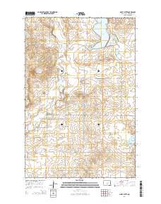 Sibley Butte 2014 topographic map thumbnail