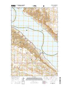 Rat Lake SW 2014 topographic map thumbnail