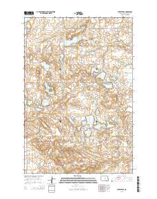 Streeter SE 2014 topographic map thumbnail