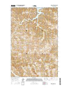 String Buttes 2014 topographic map thumbnail