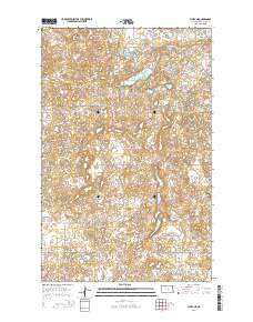 Plaza NE 2014 topographic map thumbnail