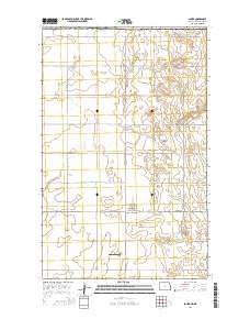 Souris 2014 topographic map thumbnail