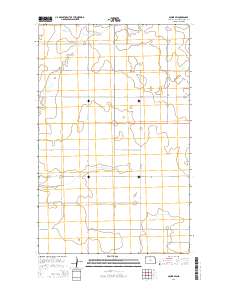 Souris SW 2014 topographic map thumbnail