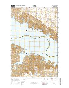 Raub SE 2014 topographic map thumbnail
