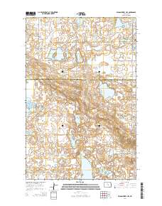 Wagon Wheel Hill 2014 topographic map thumbnail