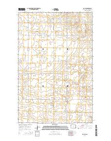 Ray NW 2014 topographic map thumbnail