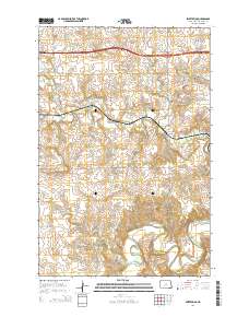 Sweet Briar 2014 topographic map thumbnail