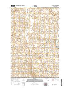 Tower City SW 2014 topographic map thumbnail