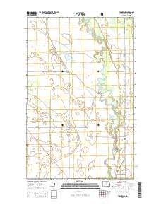 Towner NW 2014 topographic map thumbnail